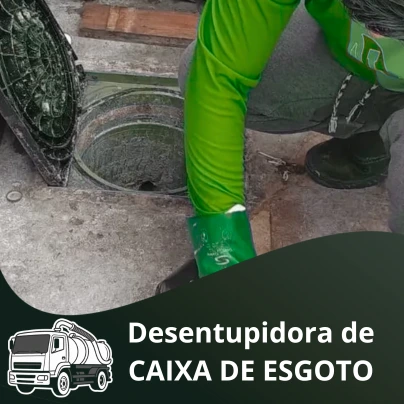 Desentupidora Caixa de Esgoto