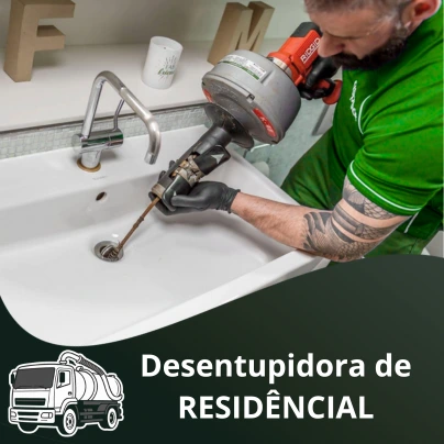 Desentupidora Residêncial